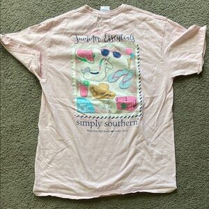 Simply Southern Pink Short Sleeve Tee